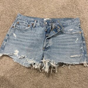 Agolde Parker Denim Shorts